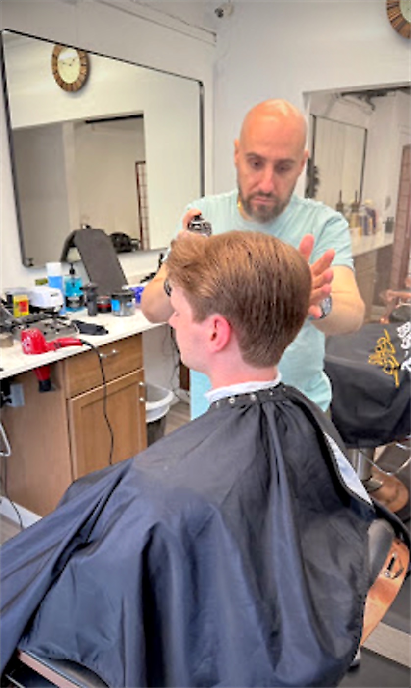 Classic haircut at JR Barbershop